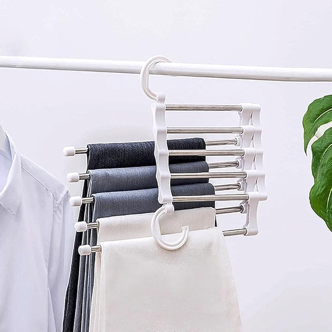 5 in 1 Hanger, Multi-Layer, Multi Purpose